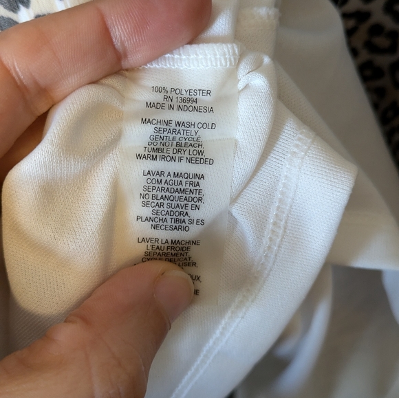 Sleeveless Cheetah Print Blouse - Small - Picture 7 of 7